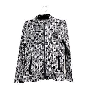 Birdeesport Runners Jacket Size M. Spandex With Pockets Like New -Gym Jacket